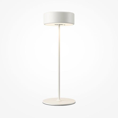Stolní lampy dekorační - M MOD229TL-L3W3K2 Stolní lampa AI Collaboration 2200/4000K 3W nastavitelná bílá hliník bateriová stmívatelná  - MAYTONI - foto 1
