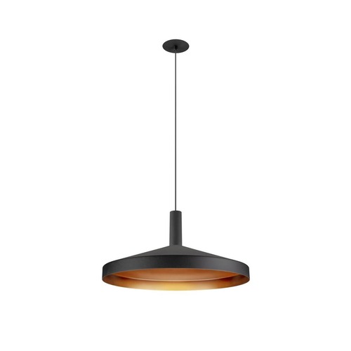 Kónická - LA 1010795 LALU® SET závěsné svítidlo, LED základna, TETRA 36, PHASE, Zapuštěné, délka závěsu 200 cm, 2700/3000 K, 40°, černá - BIG WHITE (SLV) - foto 1