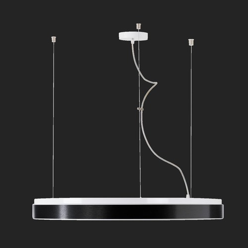 Kruhová - OS DEL69927 DELIA LC5 závěsné plastové svítidlo bílá IP40 4000 K 98W LED DALI (původní kód OS 69927) - OSMONT - foto 1