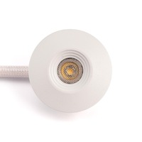 Koupelnová - SLC SLC1206IP Vestavné LED svítidlo MiniOne Fixed 2,1 W 3 V 3000 K stmívatelné IP65 32 mm 45° Ra90 bílé - TLG