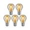 E27 - P 5147 Vintage Edition set LED žárovka E27 230V 4,7W 2500K zlatá - PAULMANN