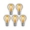 E27 - P 5147 Vintage Edition set LED žárovka E27 230V 4,7W 2500K zlatá - PAULMANN