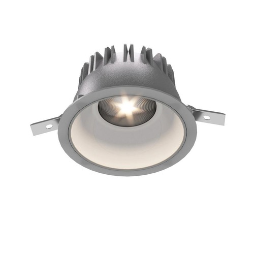 Kruhová - IMPR 565657 Deko-Light vestavné bodové svítidlo - Tarvos 190, 21,5 W, DALI, 3000 K, světlešedá - foto 1