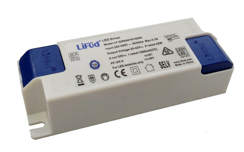 Stabilizovaný proud - CEN RDPQA42120 LED DRIVER PQUADRO ADV 42W 1000mA - CENTURY - foto 1