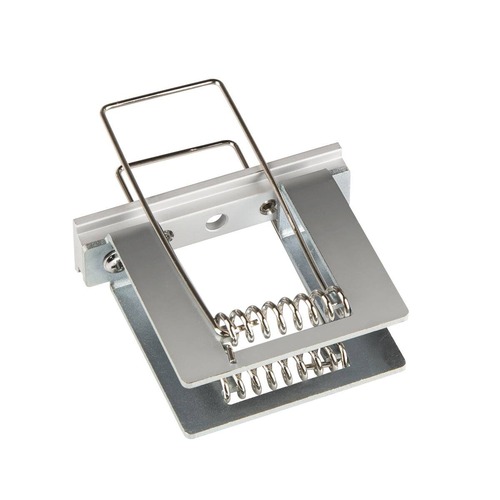 Úchyty a držáky pro Al profily - LA 1004932 GRAZIA 20 montážní pružiny chrom/hliník, 2 kusy - BIG WHITE (SLV) - foto 1