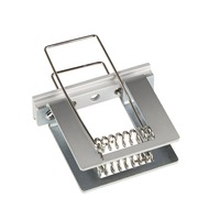 Úchyty a držáky pro Al profily - LA 1004932 GRAZIA 20 montážní pružiny chrom/hliník, 2 kusy - BIG WHITE (SLV)