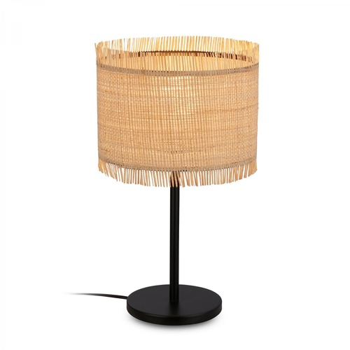 Stolní lampy dekorační - BRI 7854014 Borra stolní lampa, stínidlo ze slámy, přírodní - BRILONER - foto 1