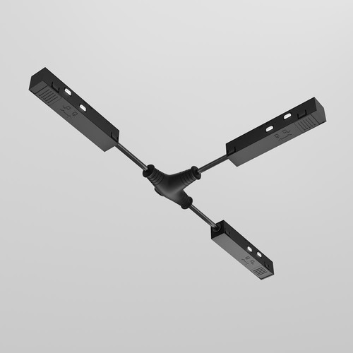 Lištové Magnetic Maytoni Exility - M TRA034CWT-42B-DE AKCE - Napájecí zdroj T pro kolejnicový systém 48V černý hliník Exility - MAYTONI - foto 1