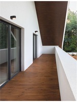 Nástěnná - NV 9200201 Venkovní nástěnné svítidlo NUS černý hliník a akrylový difuzor LED 4W 3000K 100-240V 120st. IP54 světlo dolů - NOVA LUCE