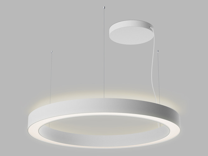 Závěsné - Závěsné svítidlo SATURN SLIM II 100 P/N-Z, W DALI/PUSH 120W (80+40) 2700K/3000K/4000K, DALI/PUSH, TRIAC - foto 1