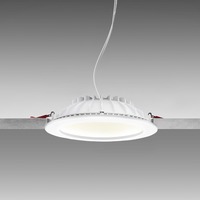 Kruhová - CEN CMF-242330 LED downlight COMFORT 24W 3000K 100d IP20 - CENTURY