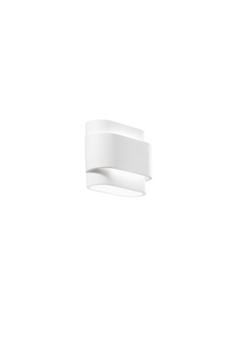 Dekorativní - FAN I-LOOP-AP Nástěnné svítidlo Loop sádra, 2 x G9, 20 x 16 x 9 cm - FANEUROPE - foto 1