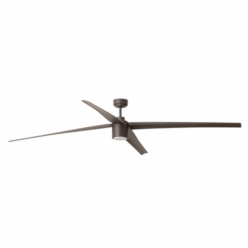 Ventilátory - FARO 33495 ATTOS XL LED, hnědá, stropní ventilátor s DC motorem - FARO - foto 1