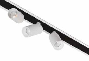 Lištové MODULIGHT - BPM 11526.02.W-W-BK.D38.3K VÝPRODEJ VZORKU - Spot MINI TUBE pro MODULIGHT LED 2x 8W 3000K 900lm 38º bílá/černá - BPM