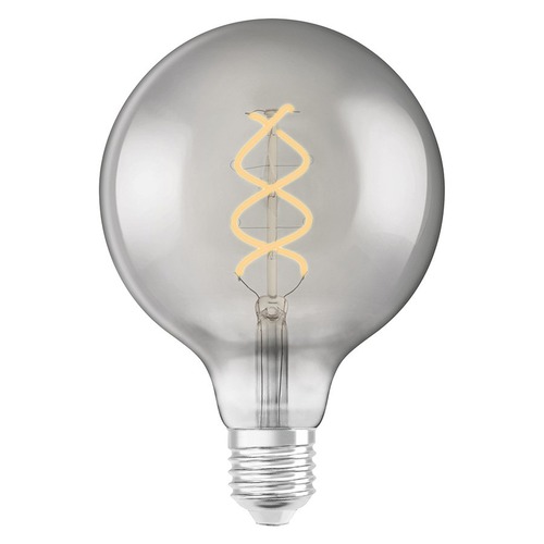 E27 - RED G13459 OSRAM Vintage Globe 125 SPIRAL kouřová 230V E27 LED EQ15 1800K - DESIGN RENDL - foto 1