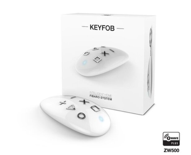 Fibaro - FIB Y001883 Dálkový ovladač Klíčenka, Z-Wave Plus FIB-FGKF-601 - FIBARO - foto 1