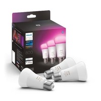 SmartHome Paul Neuhaus - PH 8719514328389 Hue Bluetooth LED White and Color Ambiance set 3ks žárovek Philips 8719514328389 E27 A60 3x6,5W 3x800lm 2000-6500K RGB bílé stmívatelné - PHILIPS (929002489603)