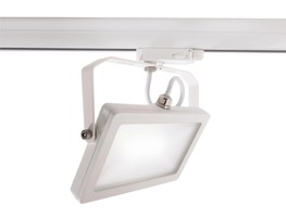 Svítidla - IMPR 707138 Deko-Light kolejnicový systém 3-fázový 230V Flood SMD, 15 W, 4000 K, bílá 220-240V AC/50-60Hz 15,00 W 4000 K bílá RAL 9016 192 mm - LIGHT IMPRESSIONS
