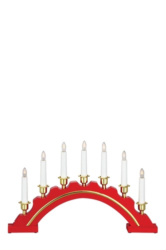 Interiérové dekorace - MAR 700447 Celine červený svícen - Markslöjd - foto 1