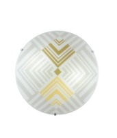 Plafoniéry - FAN I-SEVENTY/PL30 Stropní svítidlo SEVENTY bílá 2xE27 30x10 cm  - FANEUROPE
