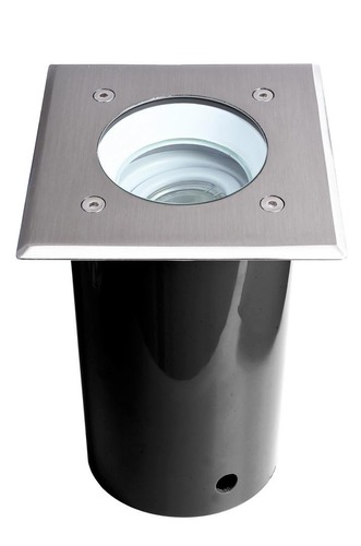 Zapuštěná - IMPR 730479 Deko-Light zemní svítidlo Pavo hranaté 220V GU10 9W stříbrné - foto 1