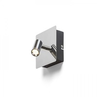 Bodová - RED R12957X VÝPRODEJ VZORKU - Nástěnné LED svítidlo TIARA chrom 230V LED 2x3W 25° 3000K - RED - DESIGN RENDL