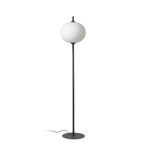 Sloupková - FARO 71569-04 SAIGON šedá/bílá stojací lampa 2M R45 - FARO - foto 1