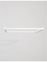 Dekorativní - NV 9990733 Závěsné svítidlo ETERNA bílý hliník a akryl LED 40W 230V 3000K IP20 stmívatelné - NOVA LUCE