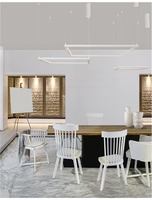 Dekorativní - NV 9990731 Závěsné svítidlo ETERNA bílý hliník a akryl LED 50W 230V 3000K IP20 stmívatelné - NOVA LUCE