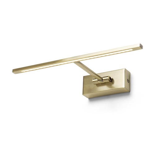 Nad obrazy/zrcadla - RED R14526 FRESCO LED nástěnná lampa, nad obraz staromosazná - RED - DESIGN RENDL - foto 1