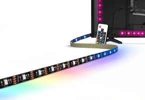 Dekorační - CEN KIT-TV55 LED pásek pro televizi 55 RGB 3W dálkové ovládání USB - CENTURY