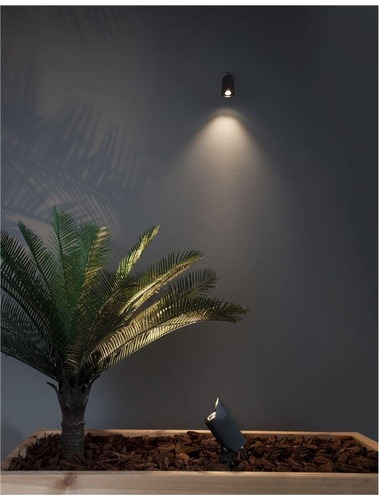 Zápichy - NV 9010002 Venkovní svítidlo s bodcem INSIDE černý hliník a sklo LED 7W 3000K 220-240V 24st. IP65 - NOVA LUCE - foto 1