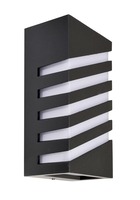 Nástěnná - IMPR 620124 Deko-Light nástěnné přisazené svítidlo Grumium hranaté CCT II 220-240V AC/50-60Hz 10,00 W 3000/4000 K 205 lm 100 mm tmavěšedá - LIGHT IMPRESSIONS