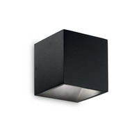 Nástěnná - ILUX 269320 LED Venkovní nástěnné svítidlo Ideal Lux RUBIK AP1 D10 NERO 3000K 269320 9W 630lm 3000K IP54 10cm černé - IDEALLUX