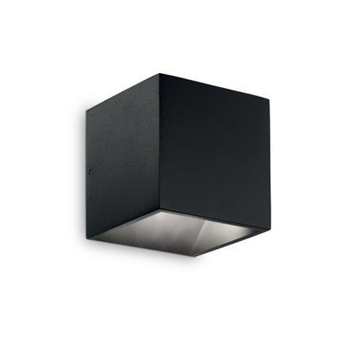 Nástěnná - ILUX 269320 LED Venkovní nástěnné svítidlo Ideal Lux RUBIK AP1 D10 NERO 3000K 269320 9W 630lm 3000K IP54 10cm černé - IDEALLUX - foto 1