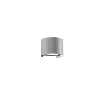 Nepřímé osvětlení - FAN LED-W-DELTA-10-GR Nástěnné svítidlo LED DELTA šedá 2x5W 700lm CCT 3000-4000 K IP54 10x14x12 cm - FANEUROPE