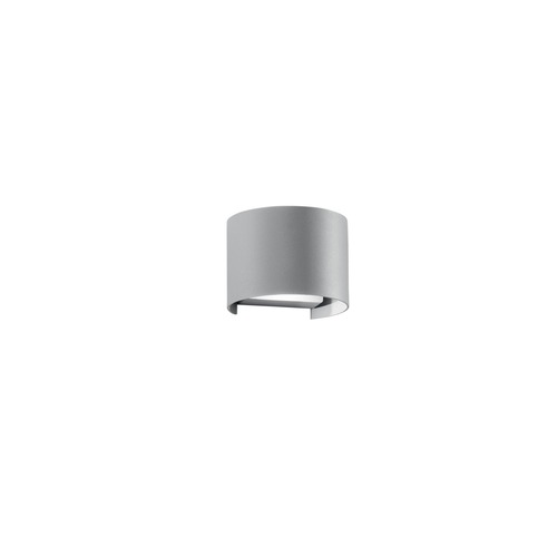 Nepřímé osvětlení - FAN LED-W-DELTA-10-GR Nástěnné svítidlo LED DELTA šedá 2x5W 700lm CCT 3000-4000 K IP54 10x14x12 cm - FANEUROPE - foto 1