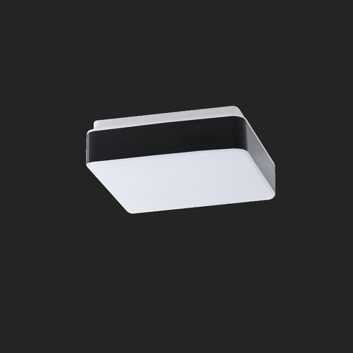 Hranatá - OS TIL69274 TILIA C1A stropní/nástěnné plastové svítidlo bílá / bílo - černá IP54 3000 K 11W LED DALI (původní kód OS 69274) - OSMONT - foto 1