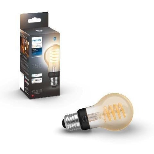 SmartHome Paul Neuhaus - PH 8719514301429 Hue Bluetooth LED White Ambiance filamentová žárovka Philips 8719514301429 E27 A60 7W 550lm 2200-4500K černá, stmívatelná - PHILIPS (929002477501) - foto 1