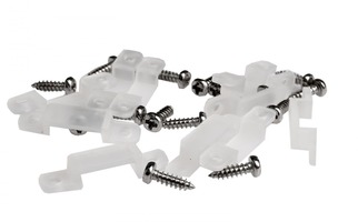 Příslušenství pro LED pásky - IMPR 930802 Deko-Light příslušenství - silikonové úchytky pro 24V COB RGB/RGBW Sauna LED pásek - LIGHT IMPRESSIONS