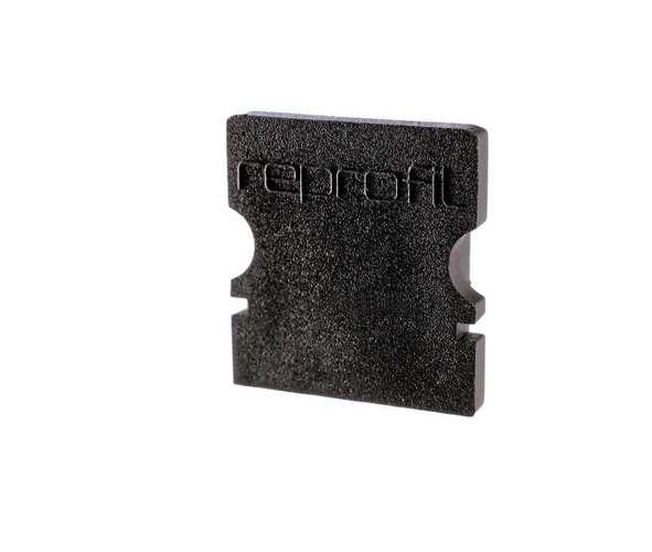 Krytky pro Al profily - IMPR 978042 Koncovka P-AU-02-08 černá 14 mm 2 ks - LIGHT IMPRESSIONS - foto 1