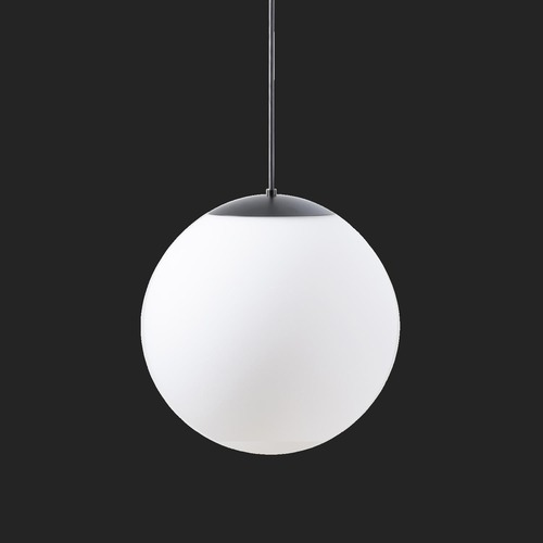 Nouzové osvětlení - OS ADR72106 ADRIA S3 HP závěsné skleněné svítidlo černá / bílá IP40 3000 K 52W LED nouzové kombinované 3 h (původní kód OS 72106) - OSMONT - foto 1