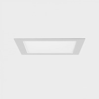 Hranatá - KHL K51703.04.RF.WH-WH.OP.ST.8.40.PU DISC SQ zapuštěné svítidlo s rámečkem bílá 24 W 4000K PUSH - KOHL-Lighting