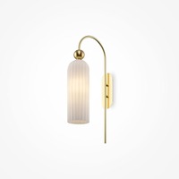 Dekorativní - M MOD302WL-01W Nástěnné svítidlo Antic E14 40W bílá kov sklo designové - MAYTONI