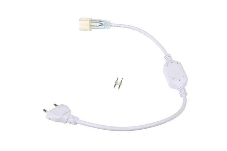 Přislušenství pro LED pásky - NEON napájecí kabel 50cm - foto 1
