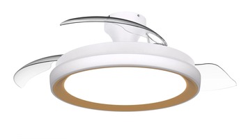 Ventilátory - PH 8721103096067 Bliss DC stropní ventilátor a svítidlo 28W+35W zlatý - PHILIPS