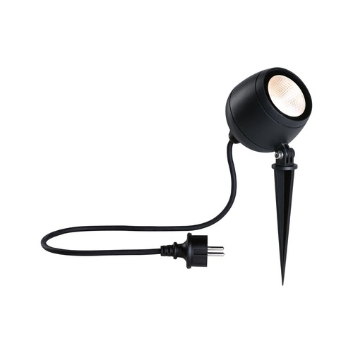 Zápichy - P 94777 LED bodové zahradní světlo Kikolo IP65 90mm 3000K 8W 230V 20° antracit hliník/umělá hmota - PAULMANN - foto 1