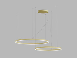 Závěsné - Závěsné svítidlo CIRCLE SET 2 P-Z, G DALI/PUSH 104W 2700K/3000K/4000K, DALI/PUSH, TRIAC