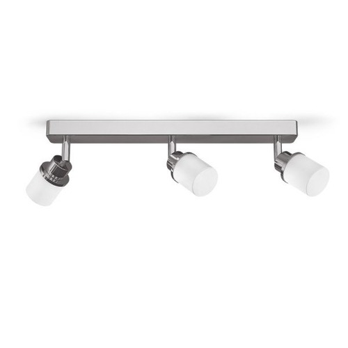 K zrcadlu - RED R13703 LINN III přisazená opálové sklo/chrom 230V G9 LED 3x3W IP44 - RED - DESIGN RENDL - foto 1