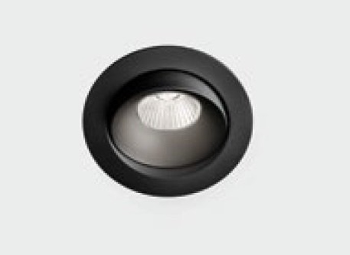 Kruhová - KHL K50151.01.RF.BK-BK.38.ST.9.27 Zápustné svítidlo LUXO TILT Ø105mm černé 38° 12W CRI90 2700K - Kohl Lighting - foto 1